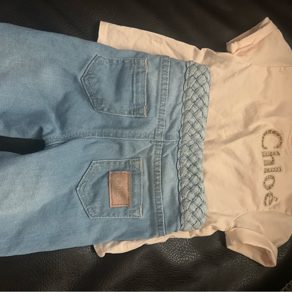 Chloé Pink Top with Embroidered Details